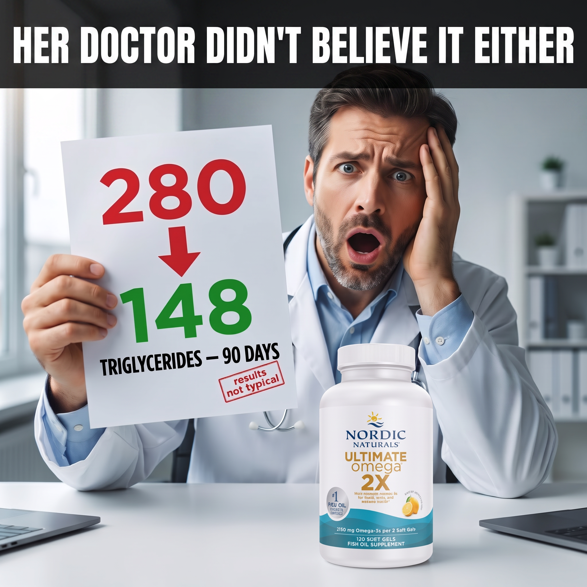 Don't pay for fish oil that leaves your breath stinking vs Nordic Naturals lemon